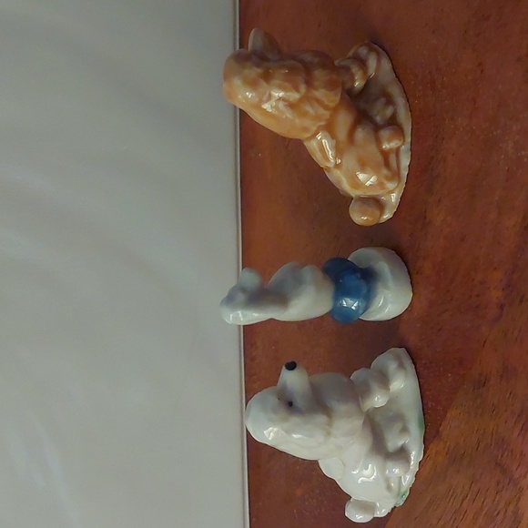 Set of 4 Poodle Miniatures - Picture 5 of 8